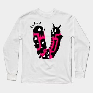 Letter U Long Sleeve T-Shirt